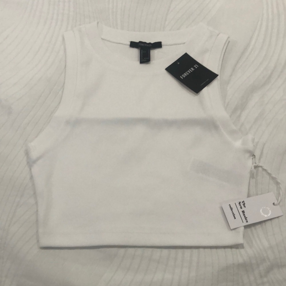 Knit crop top